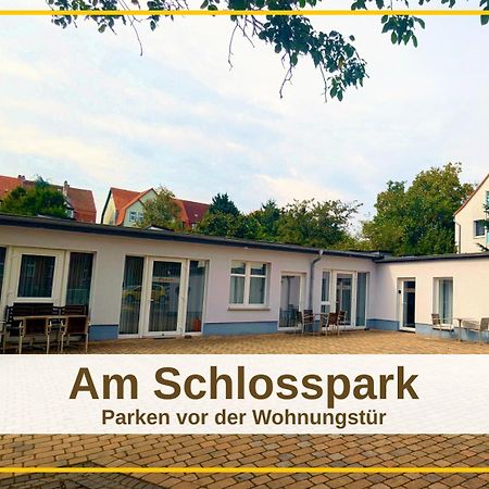 Fewo Urban Gotha-Apartment Friedenstein- Am Schlosspark- Parken An Der Der Tuer- Barrierefrei, 900 Meter Zum Bahnhof - Wallbox Exteriér fotografie