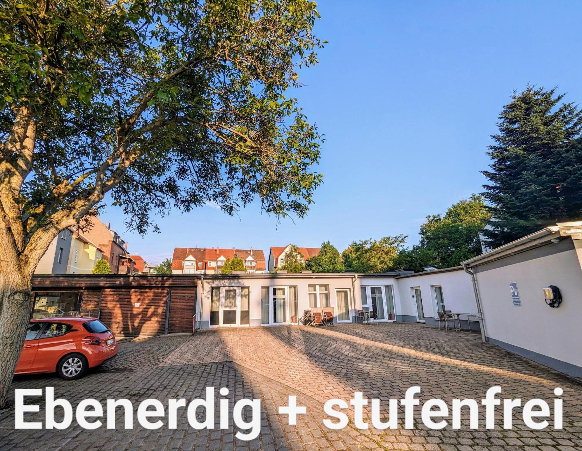 Fewo Urban Gotha-Apartment Friedenstein- Am Schlosspark- Parken An Der Der Tuer- Barrierefrei, 900 Meter Zum Bahnhof - Wallbox Exteriér fotografie