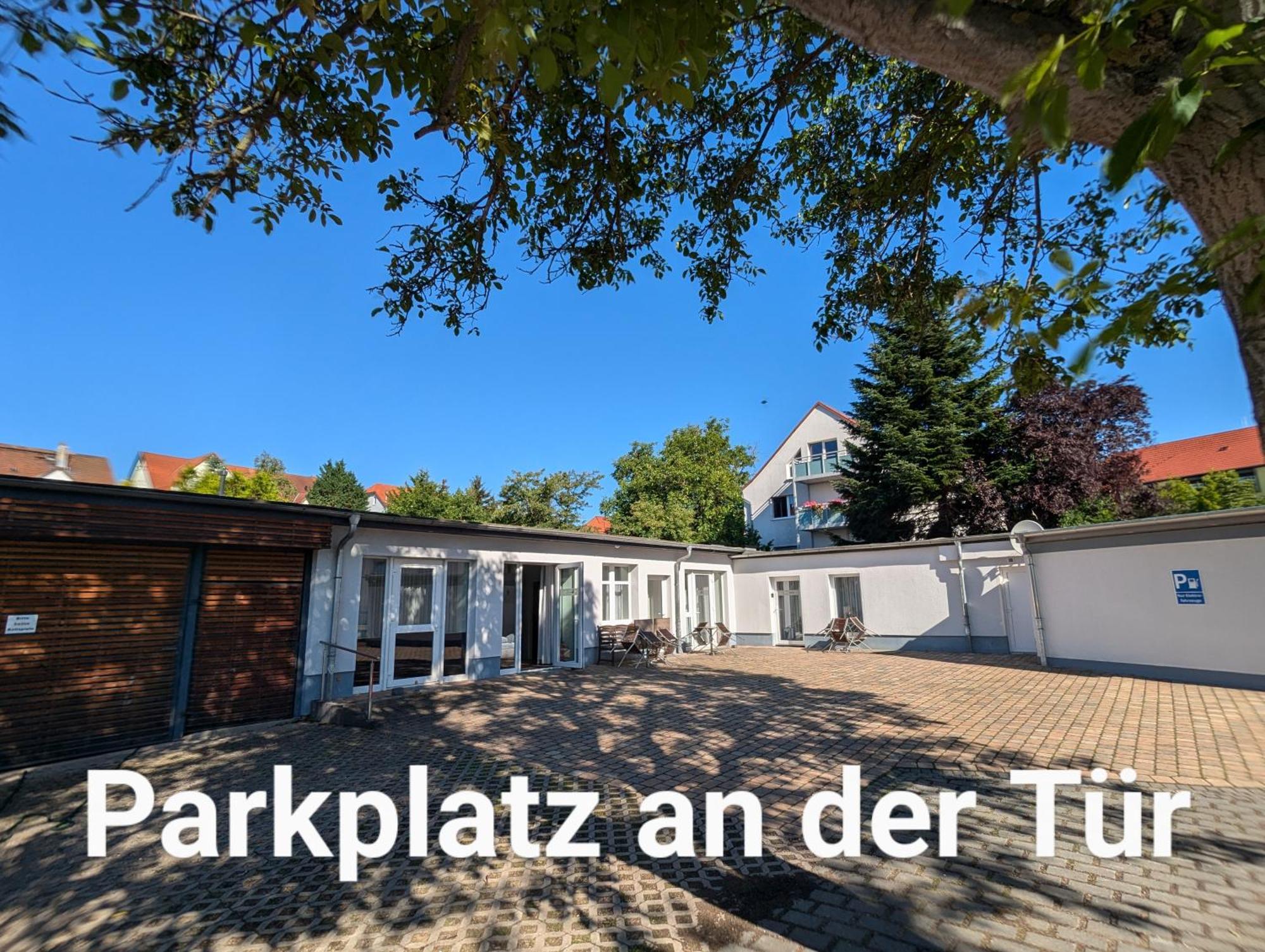 Fewo Urban Gotha-Apartment Friedenstein- Am Schlosspark- Parken An Der Der Tuer- Barrierefrei, 900 Meter Zum Bahnhof - Wallbox Exteriér fotografie