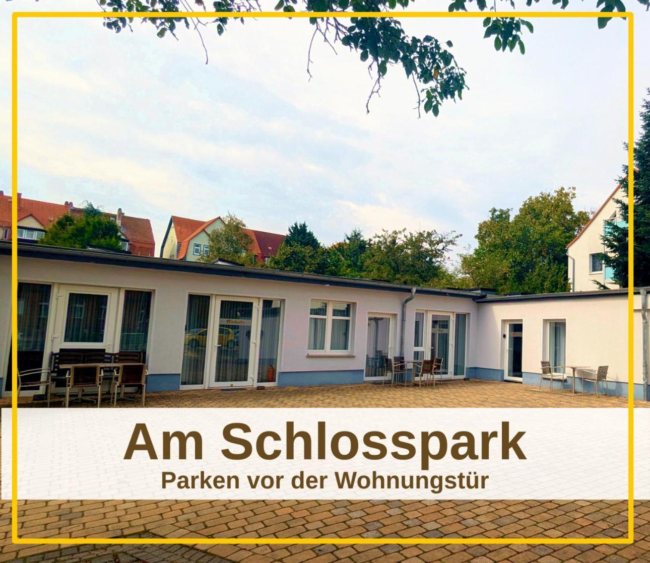 Fewo Urban Gotha-Apartment Friedenstein- Am Schlosspark- Parken An Der Der Tuer- Barrierefrei, 900 Meter Zum Bahnhof - Wallbox Exteriér fotografie